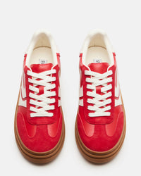 STEVE MADDEN Women's Dodge Sneakers in red - women's sneaker - view 4