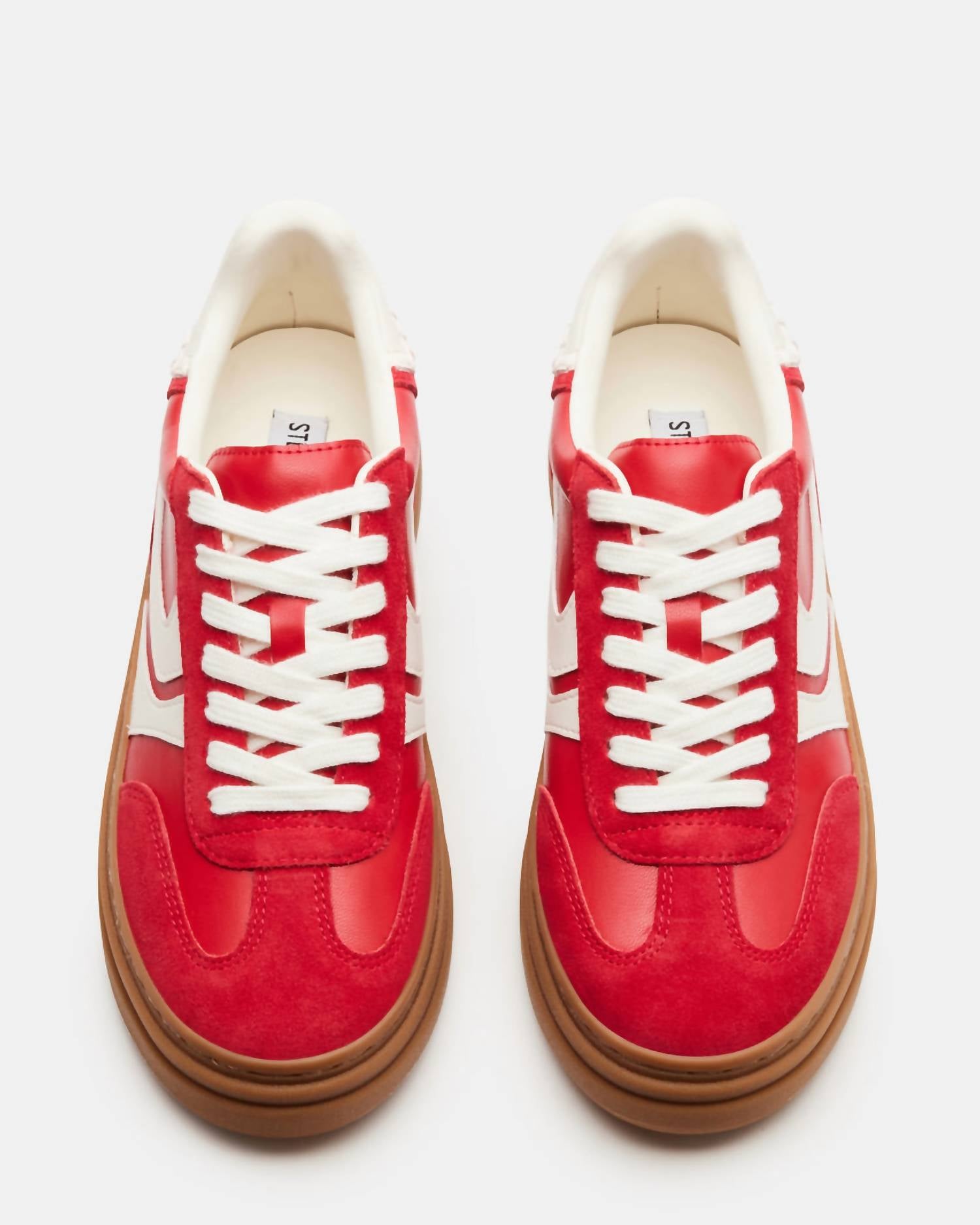 STEVE MADDEN Women's Dodge Sneakers in red - women's sneaker - view 4