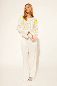 John + Jenn - Orlando Embroidered Sweater