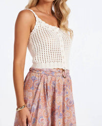Bishop + Young - Keena Crochet Tank Sweater