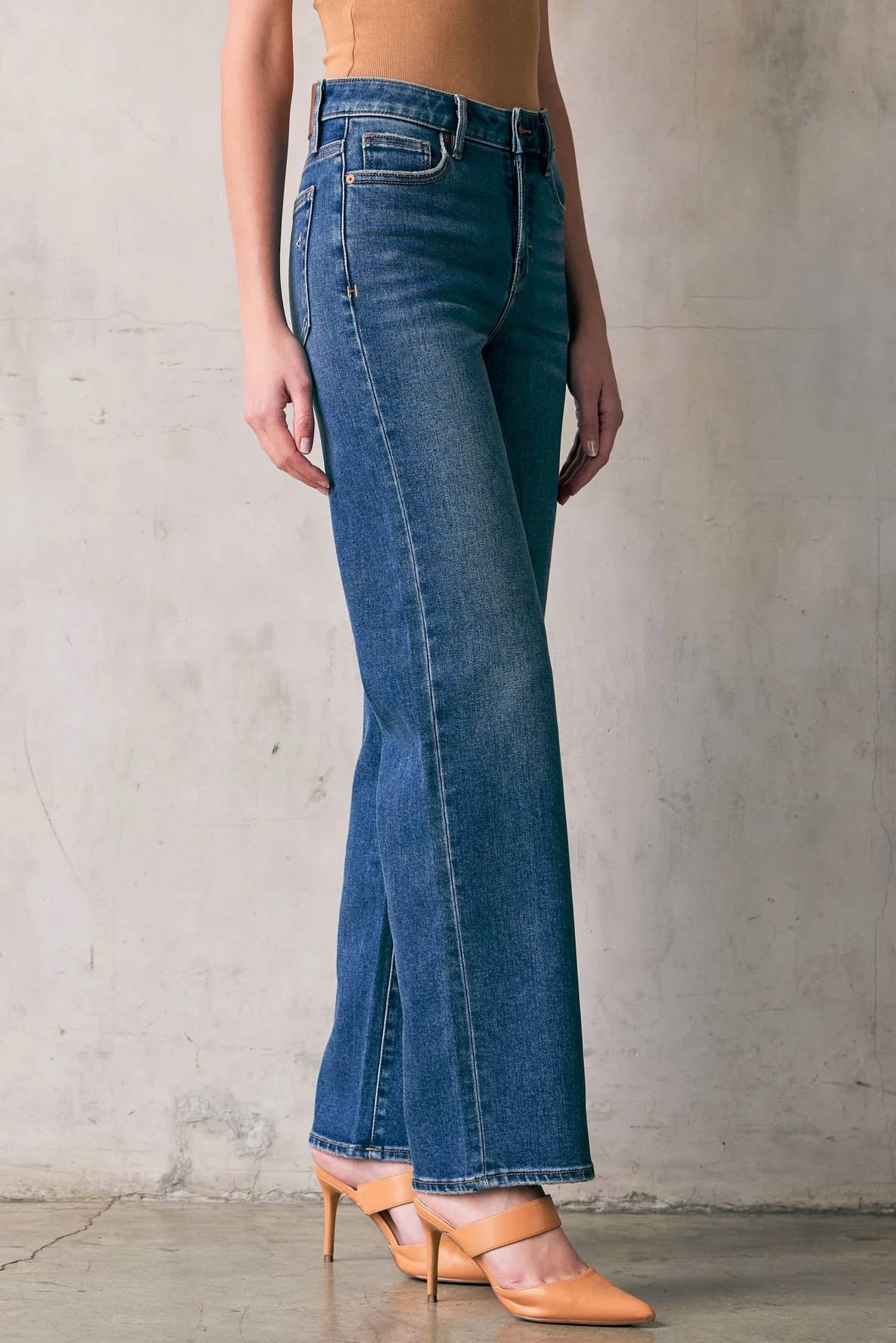Hidden - Zaza High Rise Straight Jeans