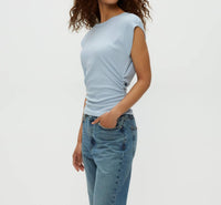 Michael Stars - Women's Joni Power Shouldertop