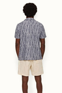 Orlebar Brown - Howell Toweling Fern Print Camp Shirt