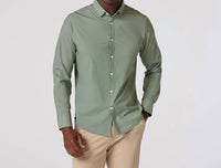 Mizzen + Main - Leeward Trim Long Sleeve Dress Shirt