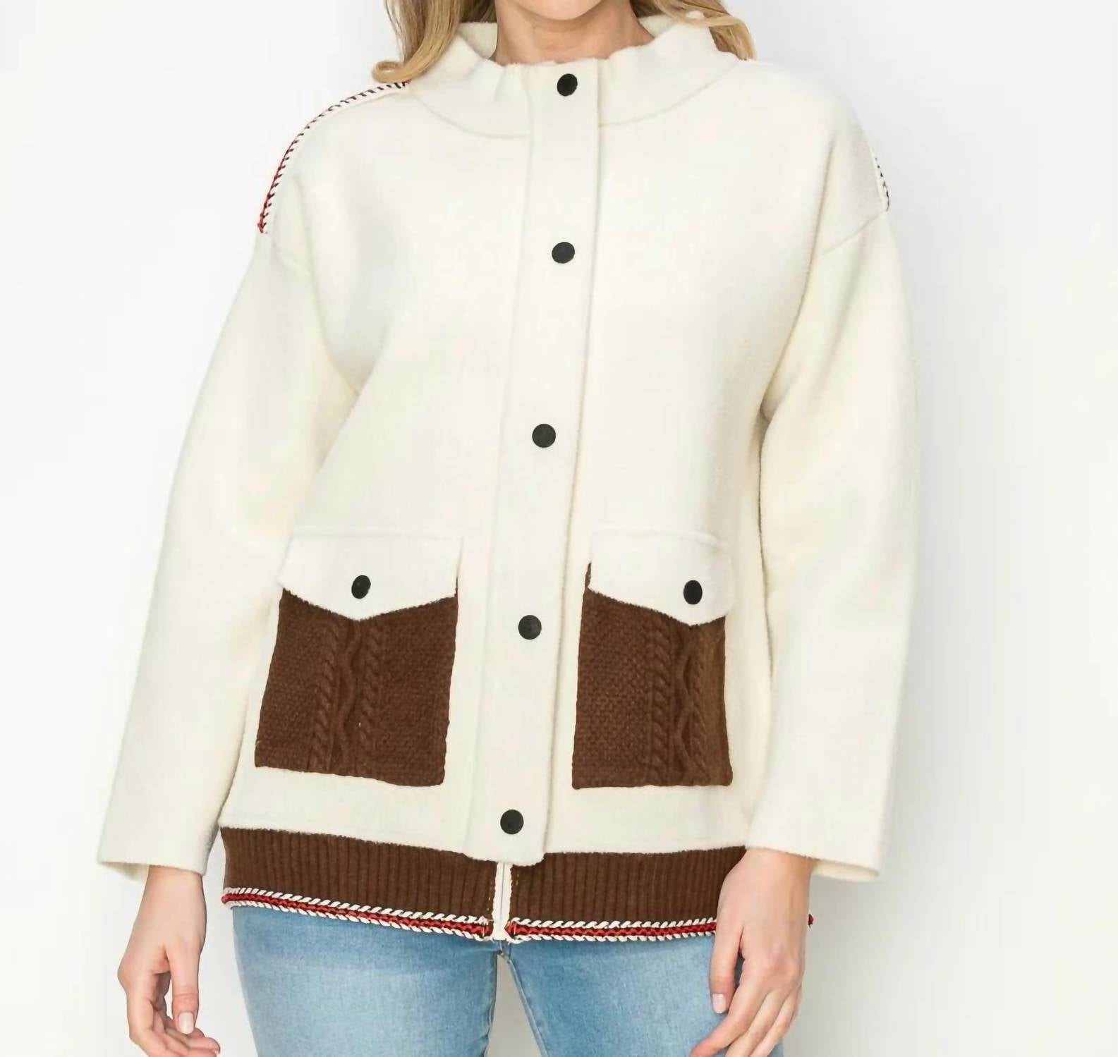 Joh - Joan Knitted Sweater Jacket