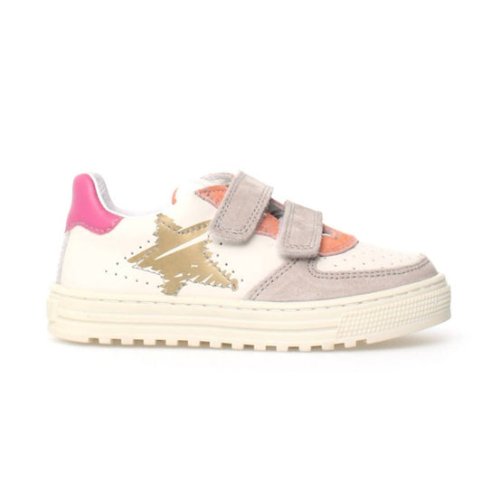 Naturino - Girls Hess Leather Velcro Sneakers