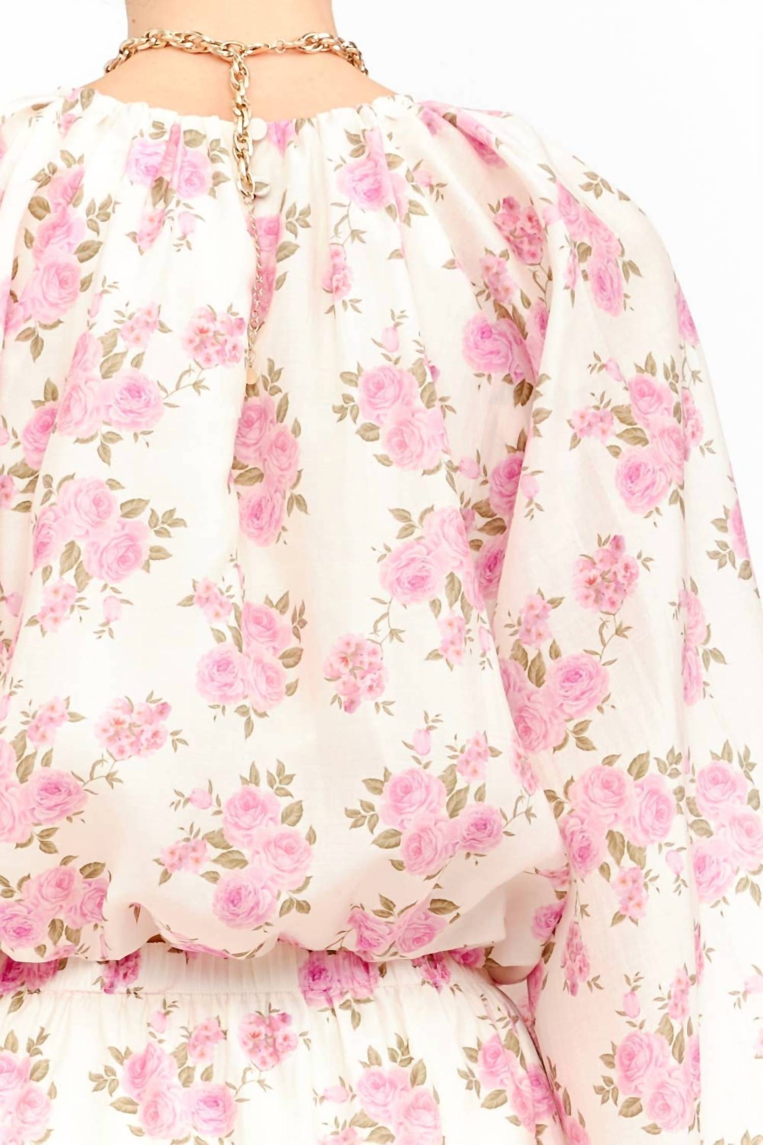 Sofie The Label - Rose Garden Billowy Floral Blouse