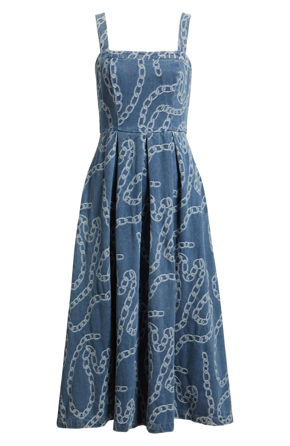 Zoe And Claire - Chain Jacquard Dress