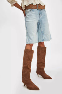 Free People - Women's Kiki Kitten Heel Boot