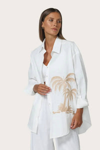 Lusana - Palma Embroidered Shirt