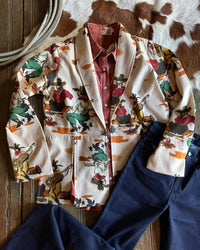 Howdy Hanny - Western Sketch Blazer