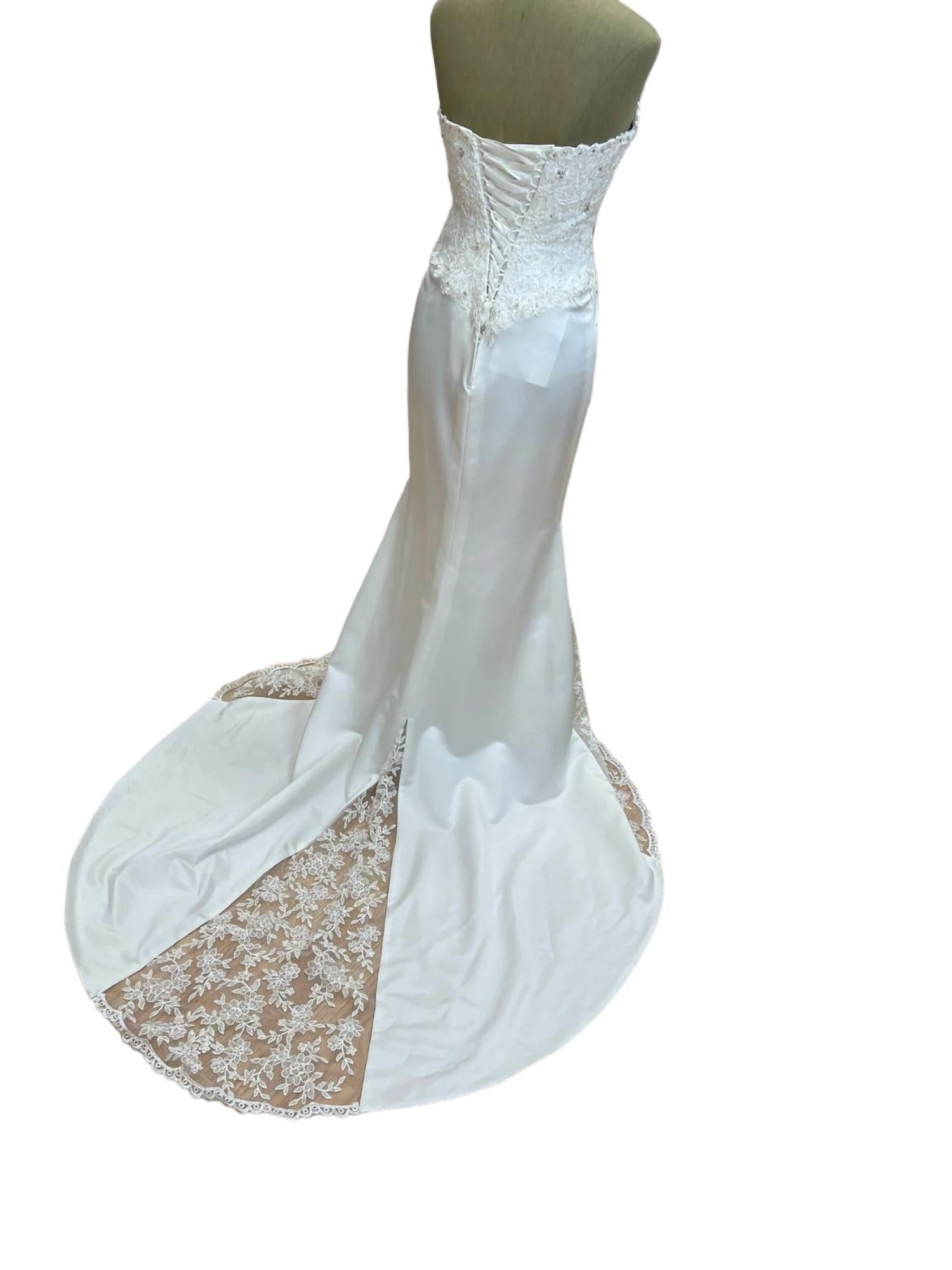 Mary'S Bridal - Women's Strapless Mermaid Wedding Gown