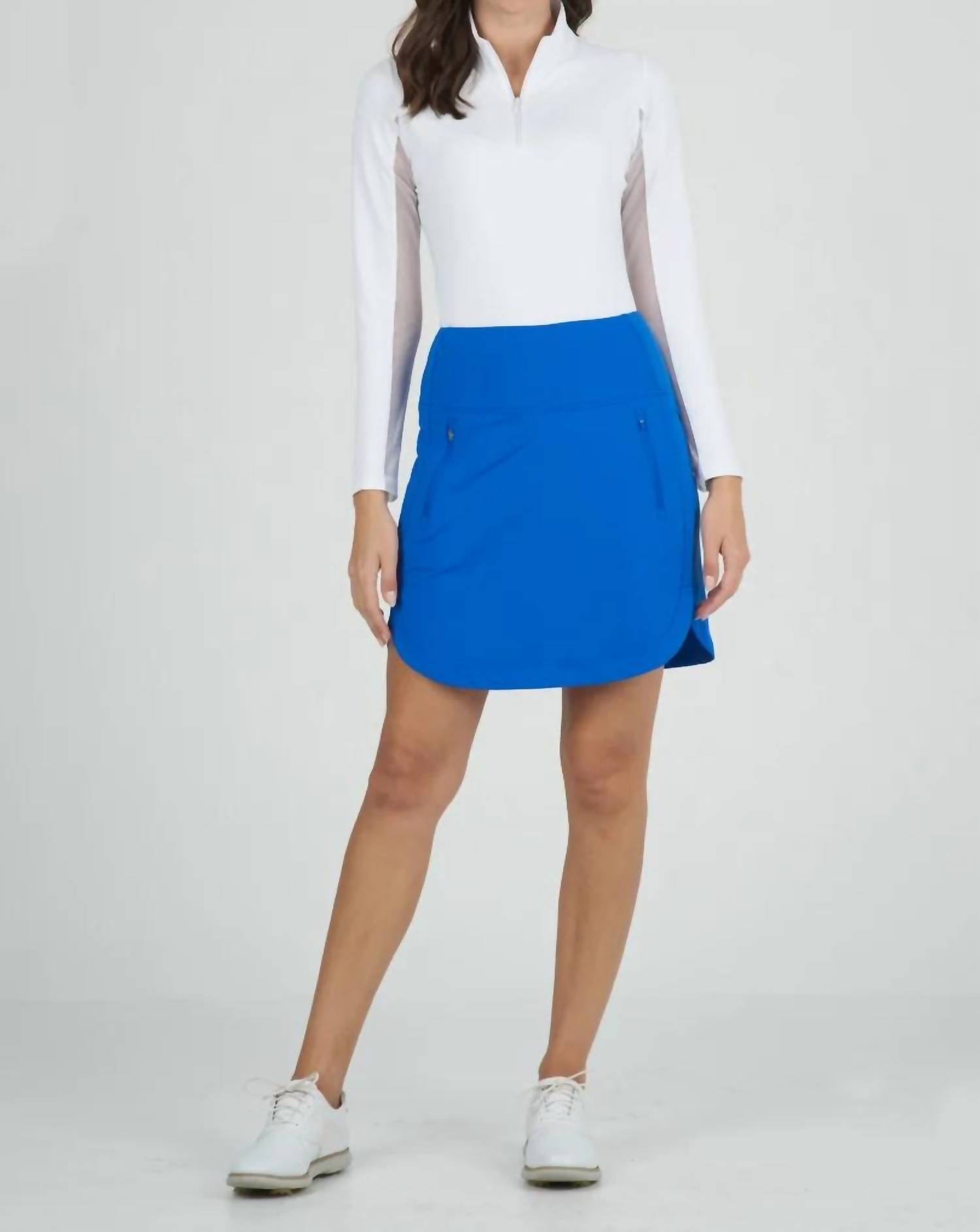 Ibkul - Solid Straight Skort