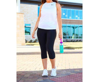 Julia Rose - Cassandra With Pockets Capri Leggings