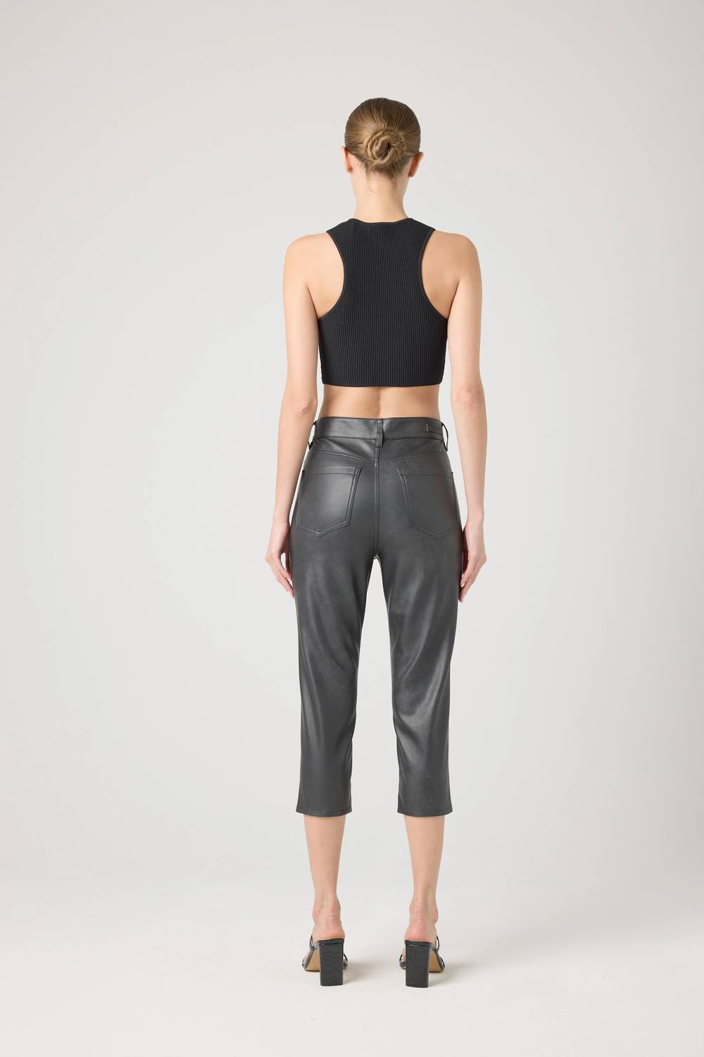 Blanknyc - Vegan Leather Capri Pants