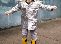 Magnetic Me - Kids Lined Jersey Cotton Raincoat