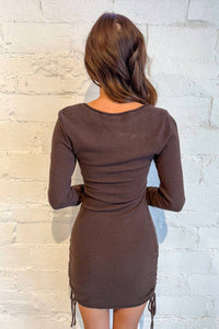 Sky To Moon - Hazelnut Harvest Mini Dress