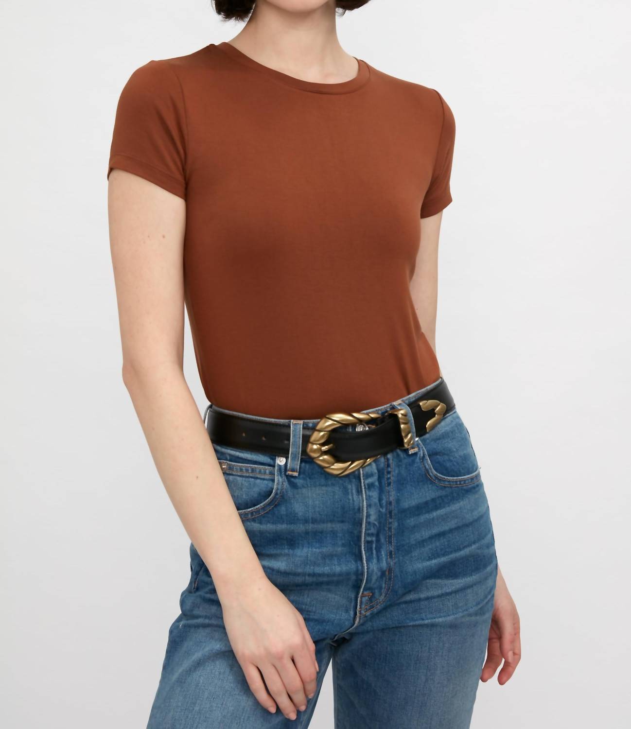 L'Agence - Ressi Crewneck Tee