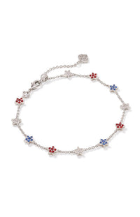 Kendra Scott - Women's Sierra Star Crystal Delicate Chain Bracelet