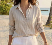 Karen Kane - Roll Tab Shirt