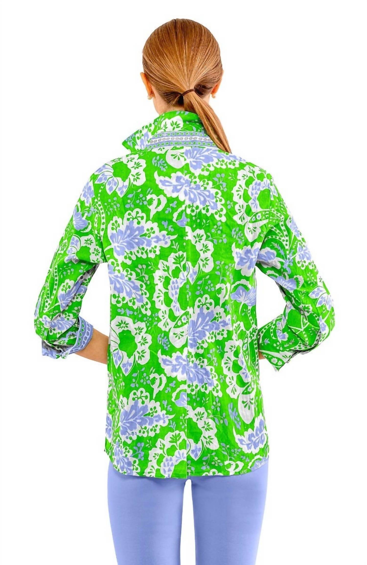 Gretchen Scott - Comfy Cozy Flora Shirt