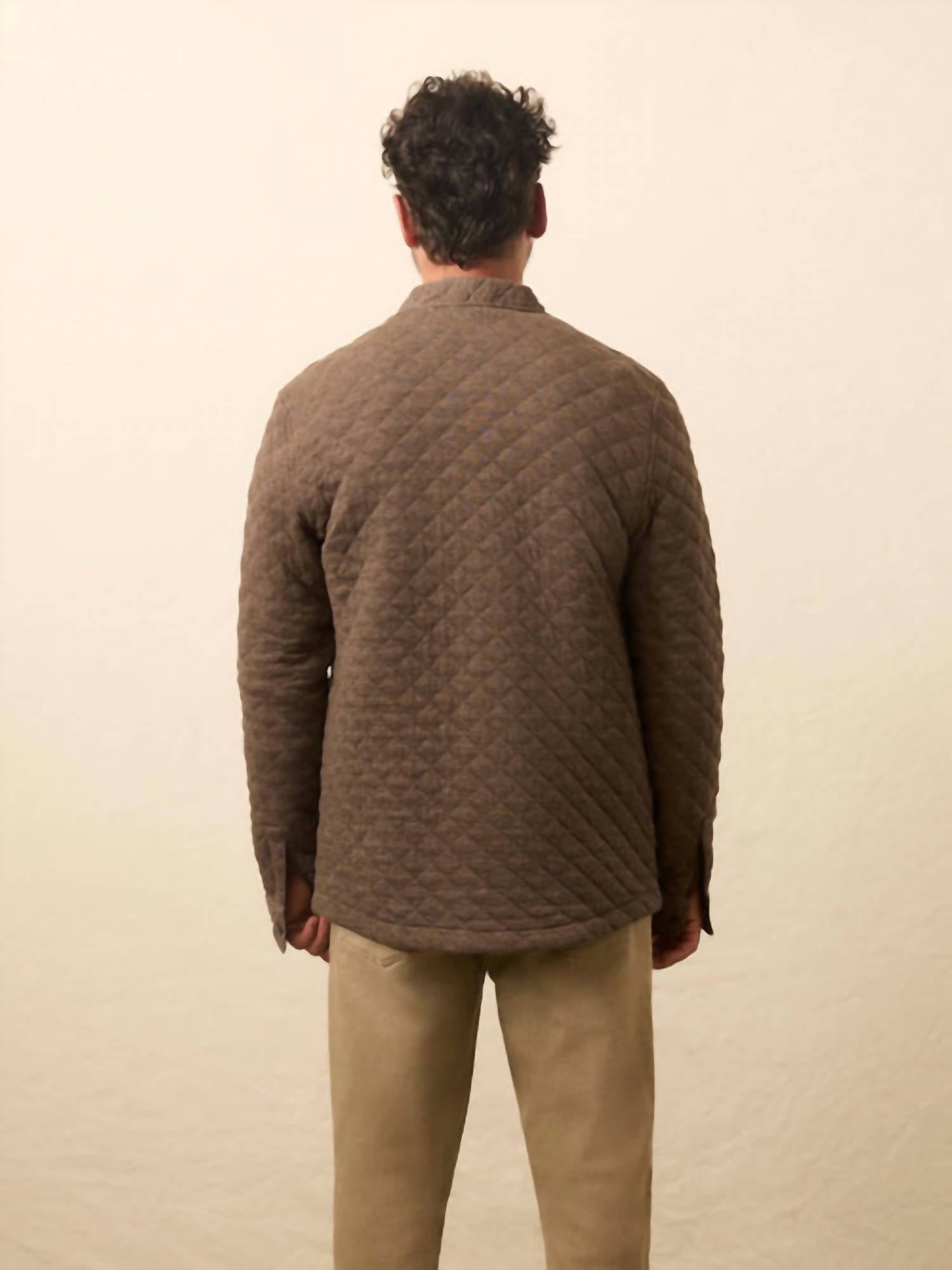 Faherty - Epic Quilted Fleece Cpo Jacket