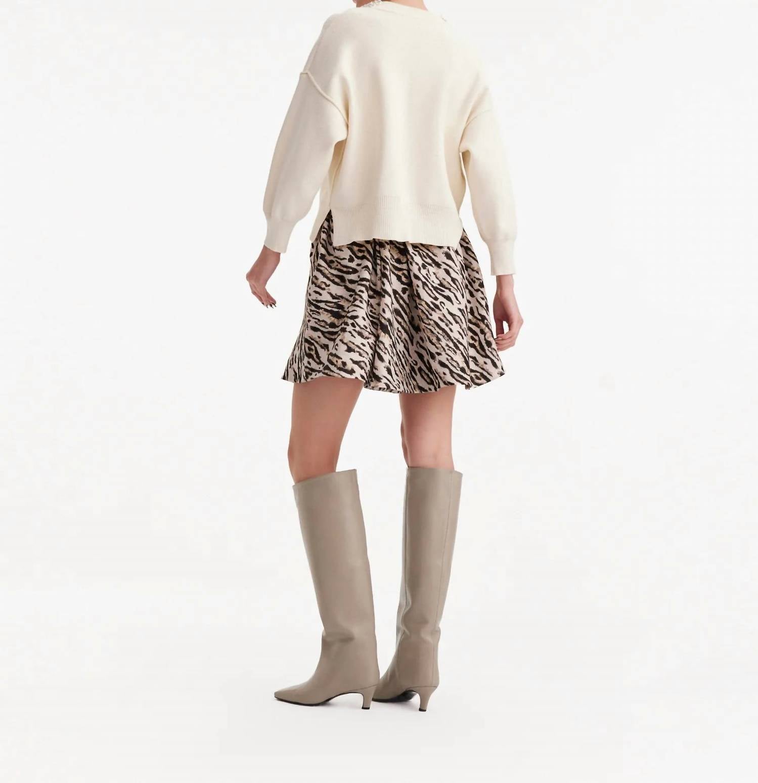 Theo The Label - Tyche Pleated Skirt