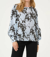Kaffe - Kalouise Long Sleeve Round Neck Blouse