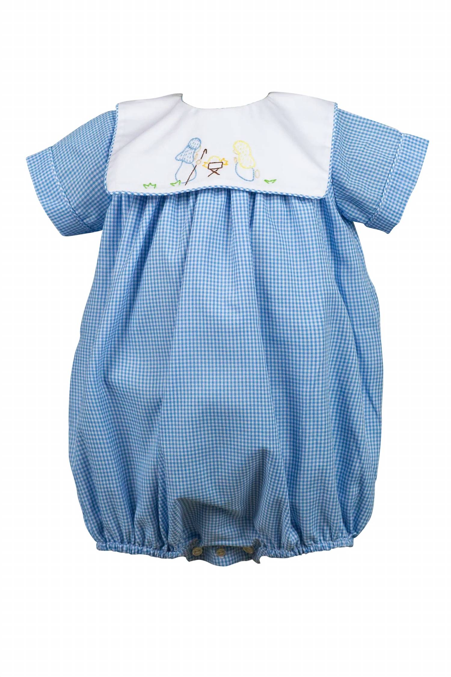 The Proper Peony - Boy's Manger Bubble Romper