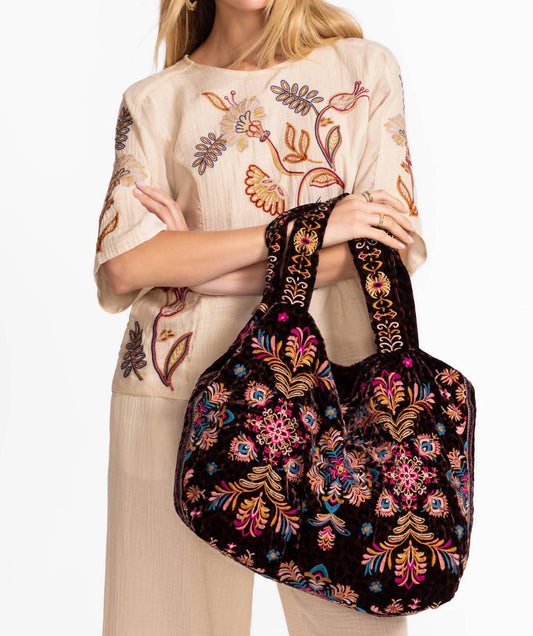 Johnny Was - Brandi Velvet Tote Bag