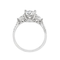 Allyanna Gifts - Women's Round Moissanite Cluster Ring