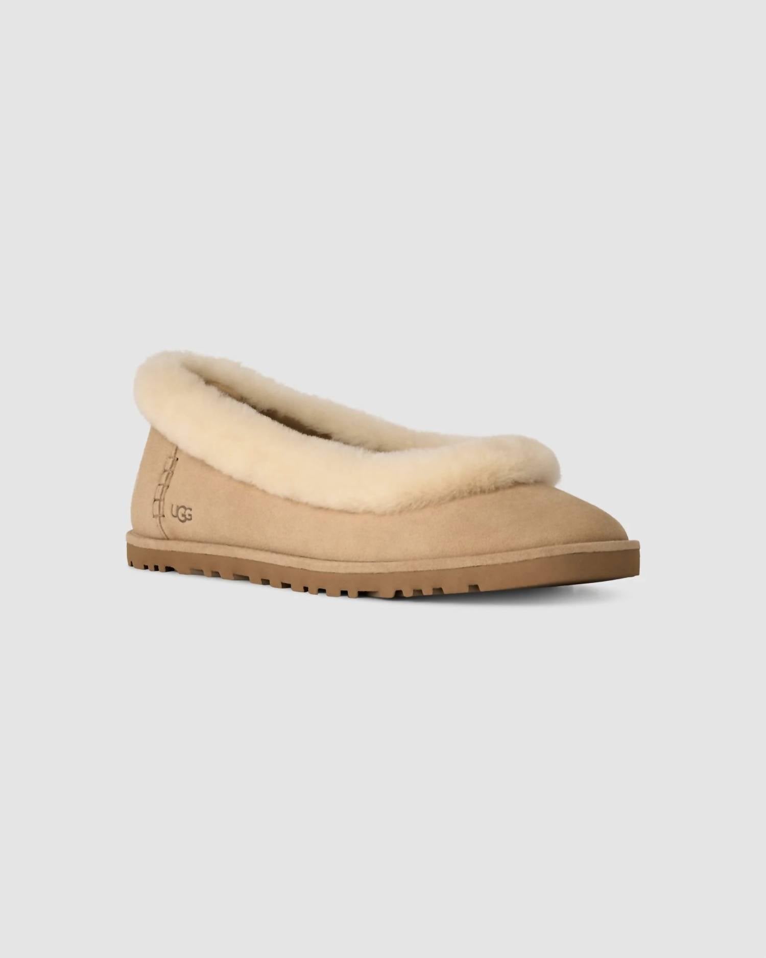 Ugg - Women's Zora Suede Ballet Flat