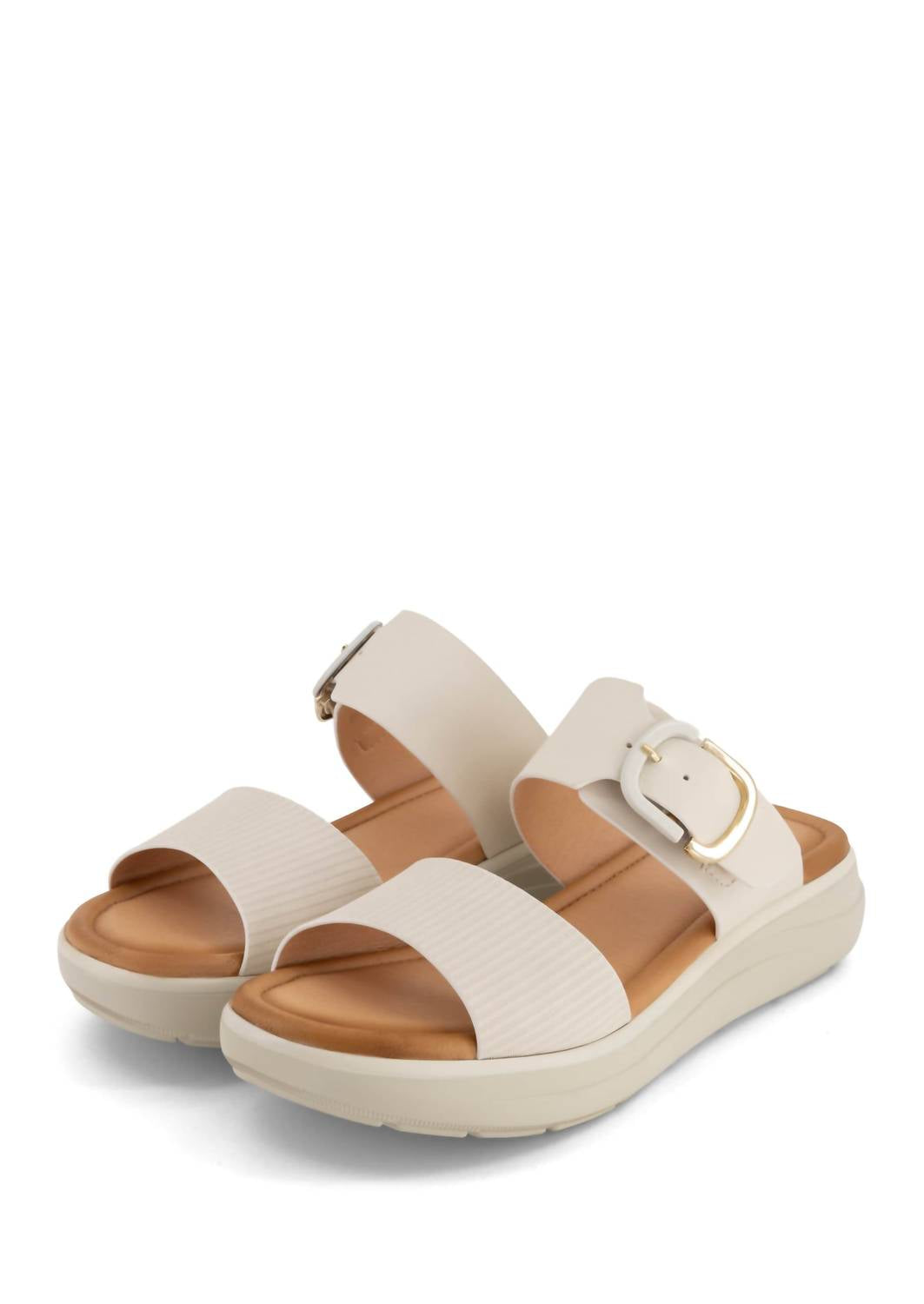 Andrea Women's Wedge Sandal in bone - women's sandal - view 4