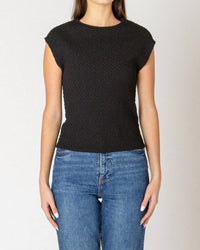 Dex - Drop Shoulder Textured Top