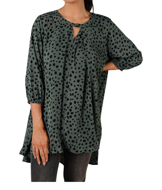 Jodifl - Spruce Dalmatian Spot Tunic