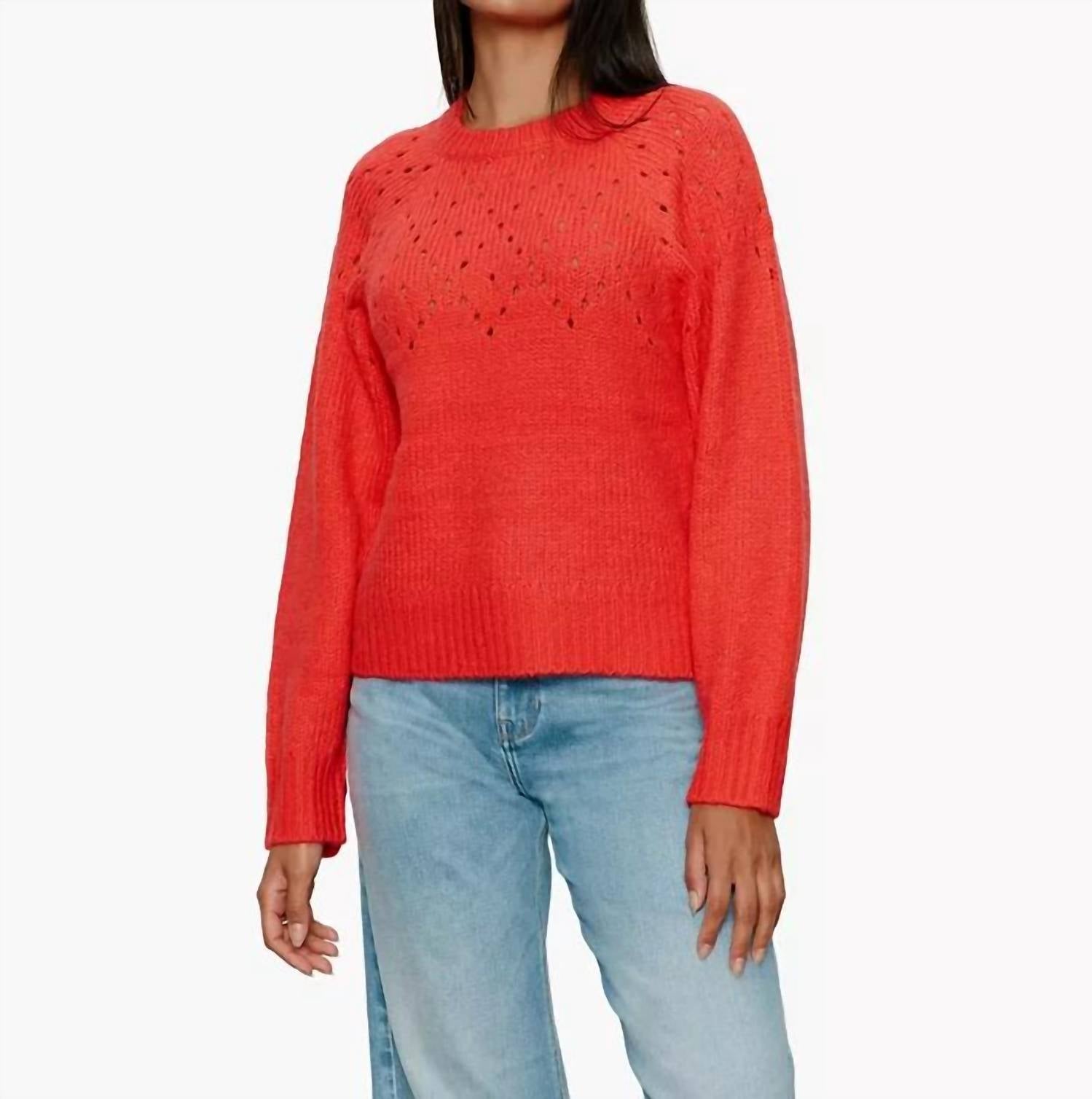 Sanctuary - Femme Openwork Sweater