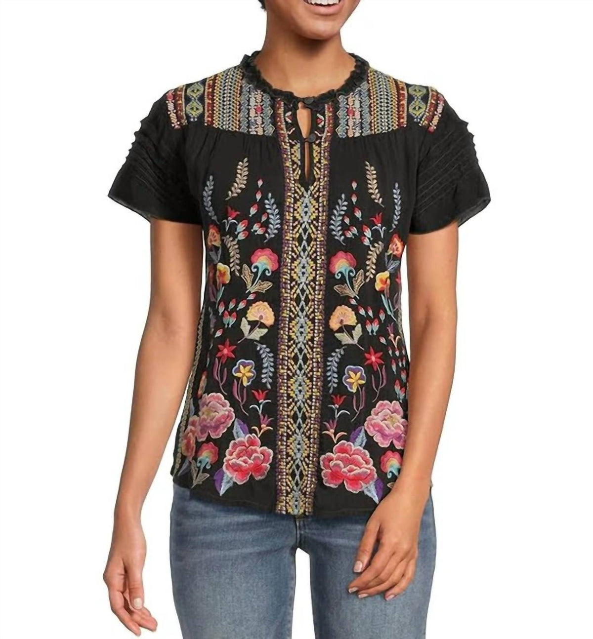 Johnny Was - Lafaret Blouse