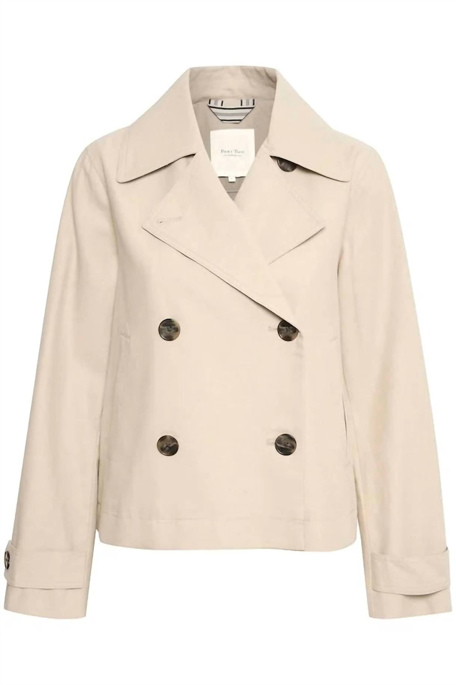 Part Two - Sifs Short Trench Jacket