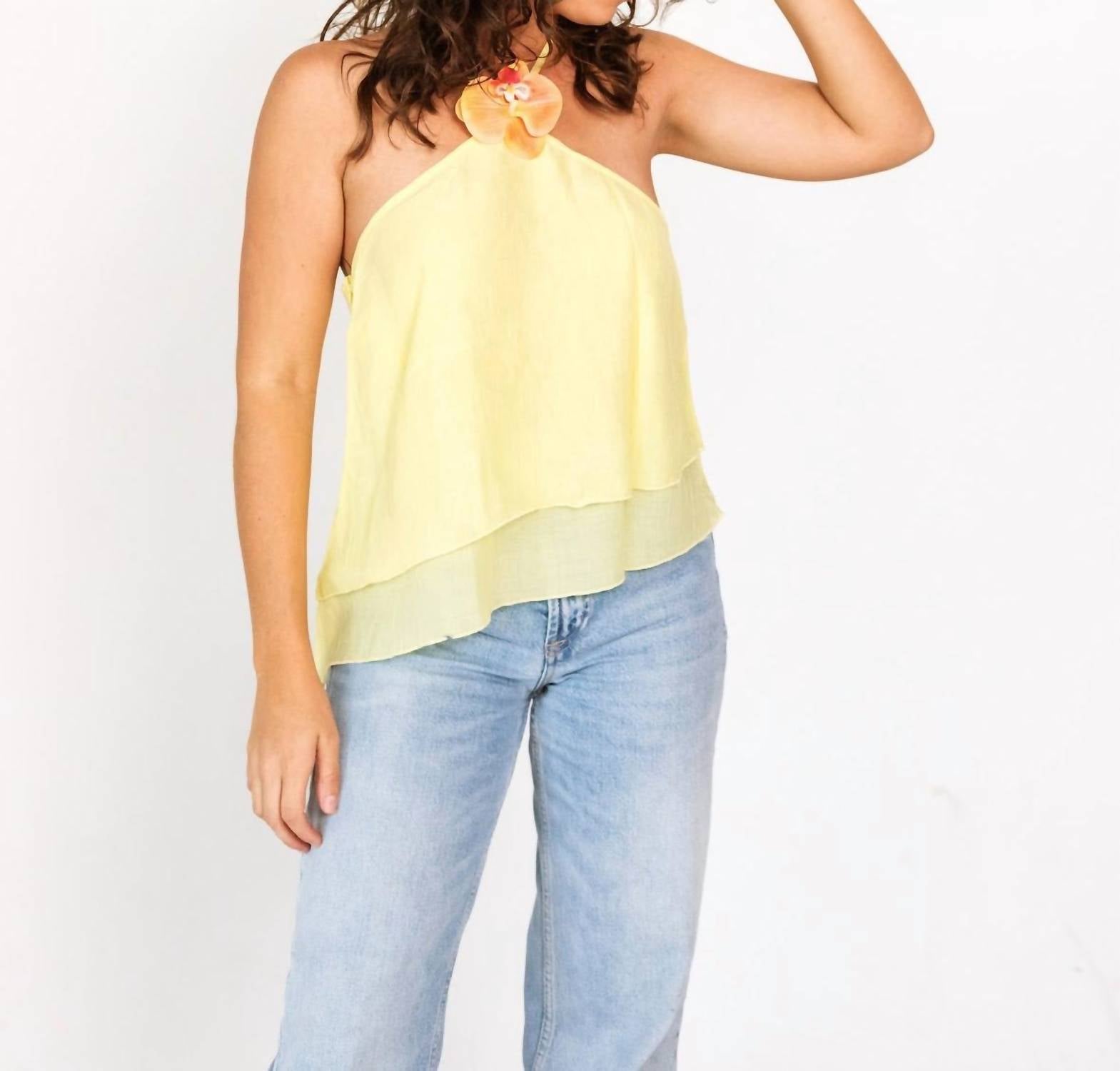 Pretty Garbage - Orchid Detail Top