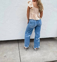 Blakeley - Drew Distressed Dad Jeans