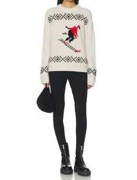 White + Warren - SKI CREWNECK SWEATER