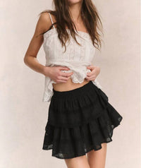Loveshackfancy - Ruffle Mini Heritage Skirt
