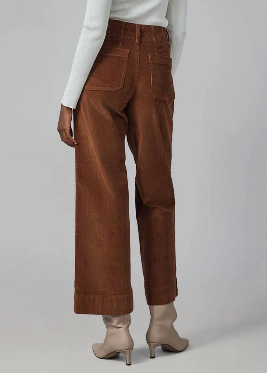 Lola Jeans - High Rise Wide Leg Corduroy Pant