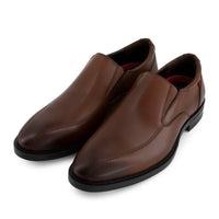 Andrea Men's Slip On Leather Loafer in light brown - men's loafer - view 4