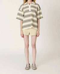 Nia - Ronda Striped Top