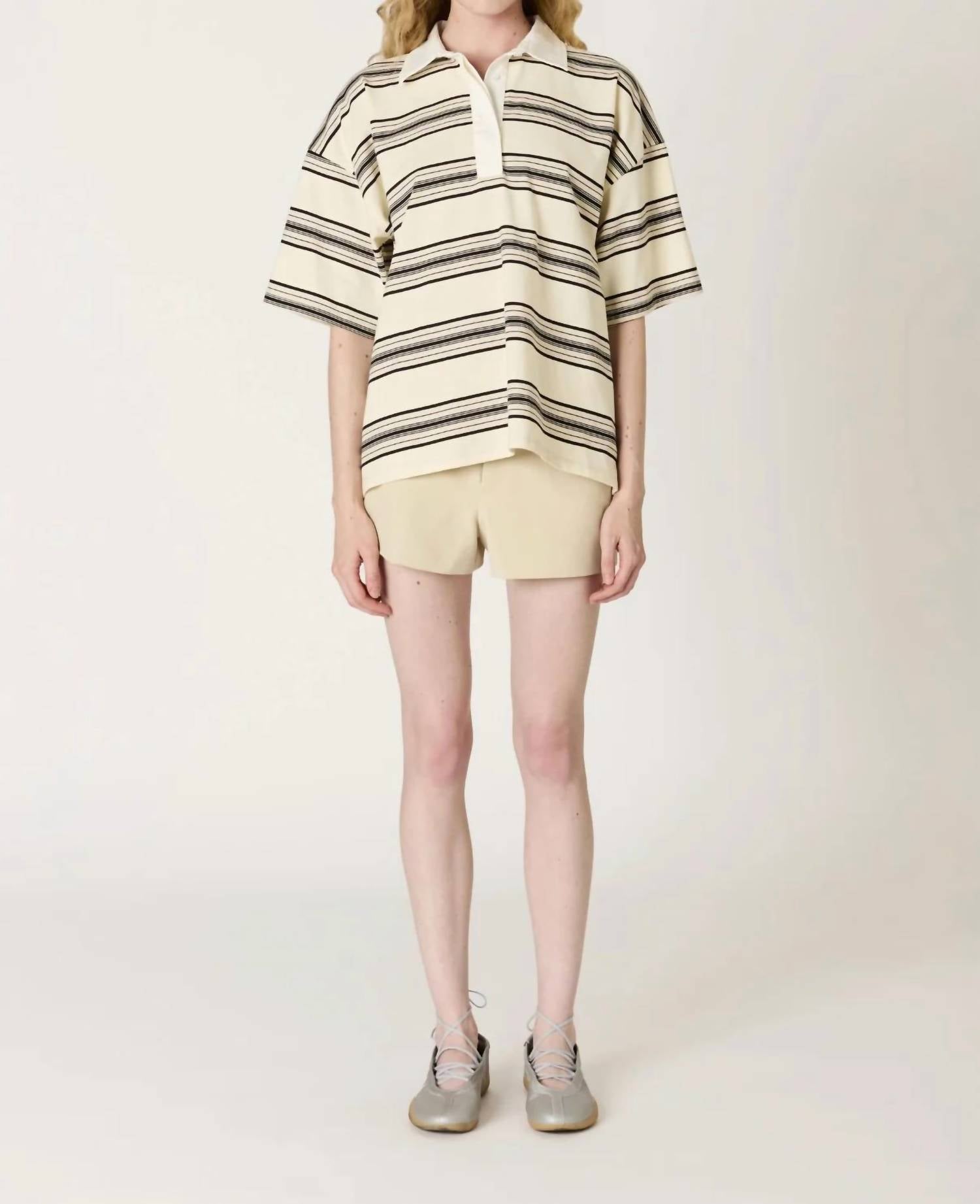 Nia - Ronda Striped Top