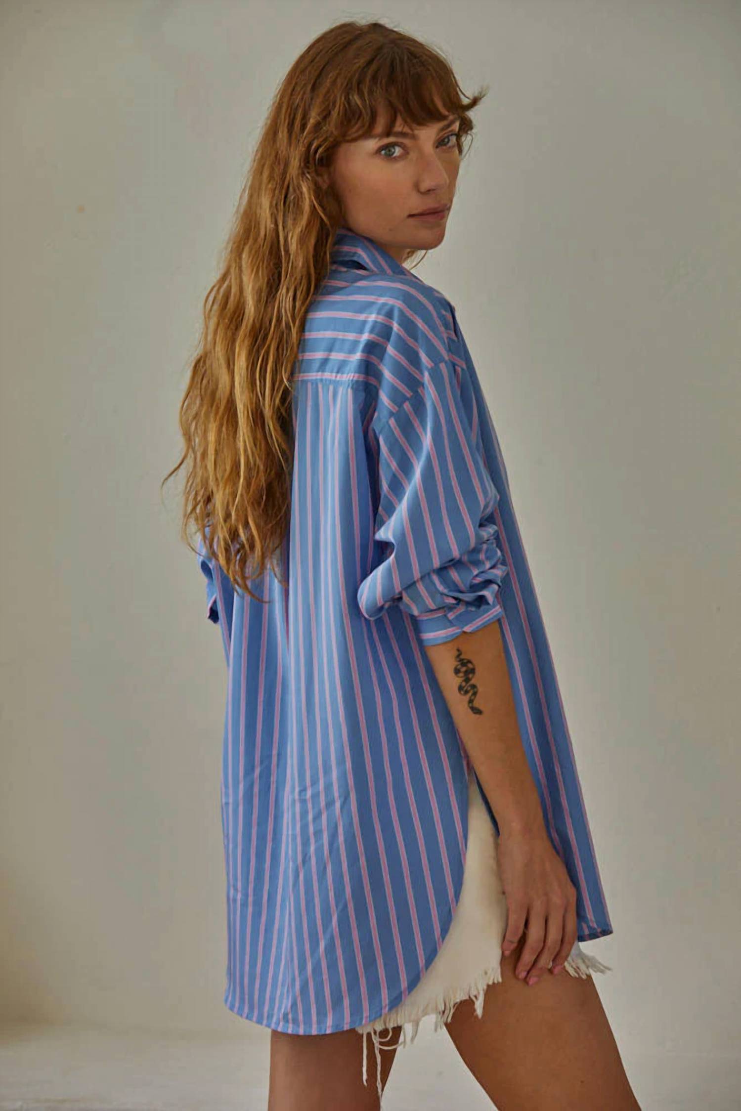 By Together - Button Down Striped Shirt