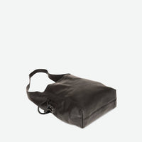 Per Lei New York - Women's Seneca Leather Drawstring Shoulder Bag