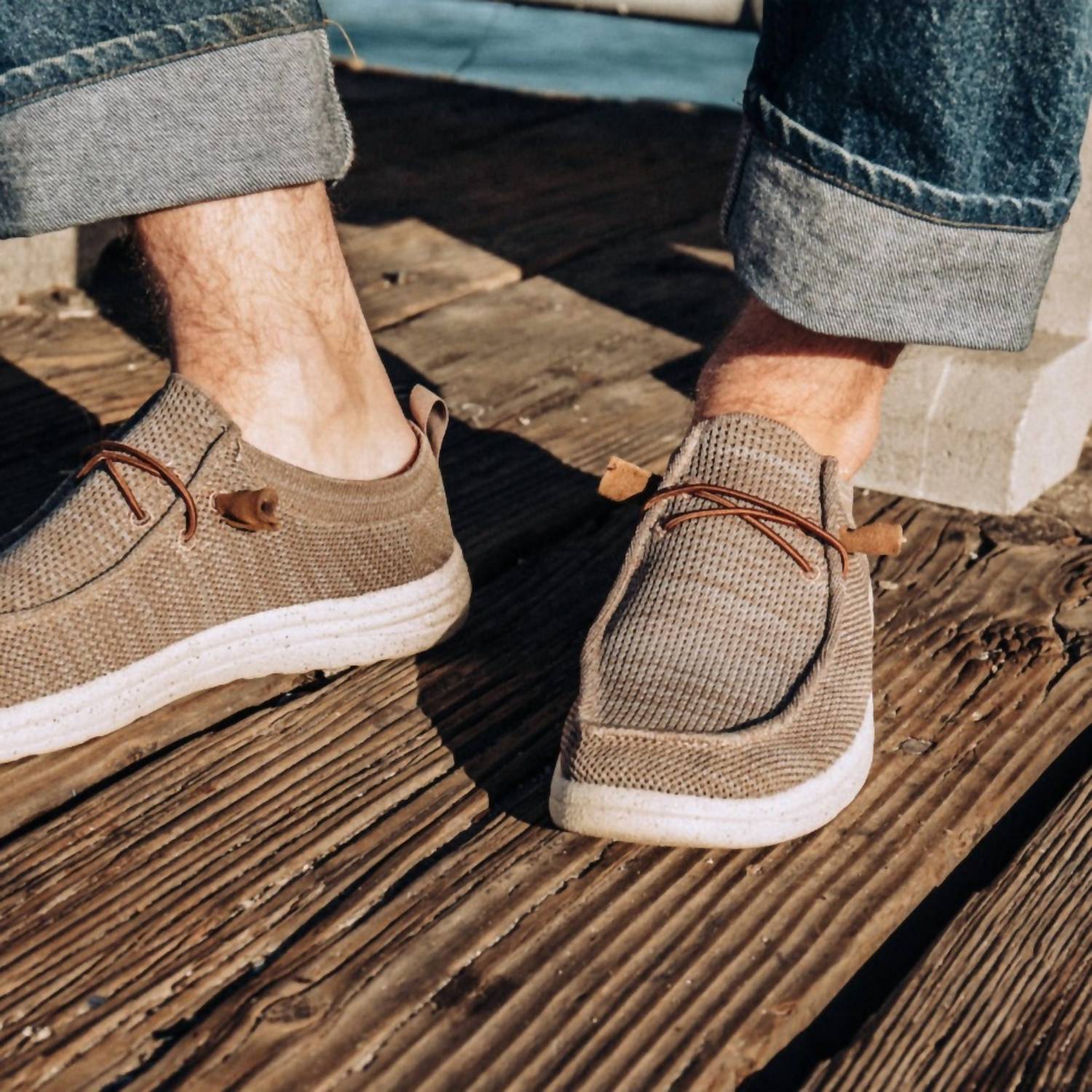 Lamo - Men's Michael Knit Lamolite Deck Shoe