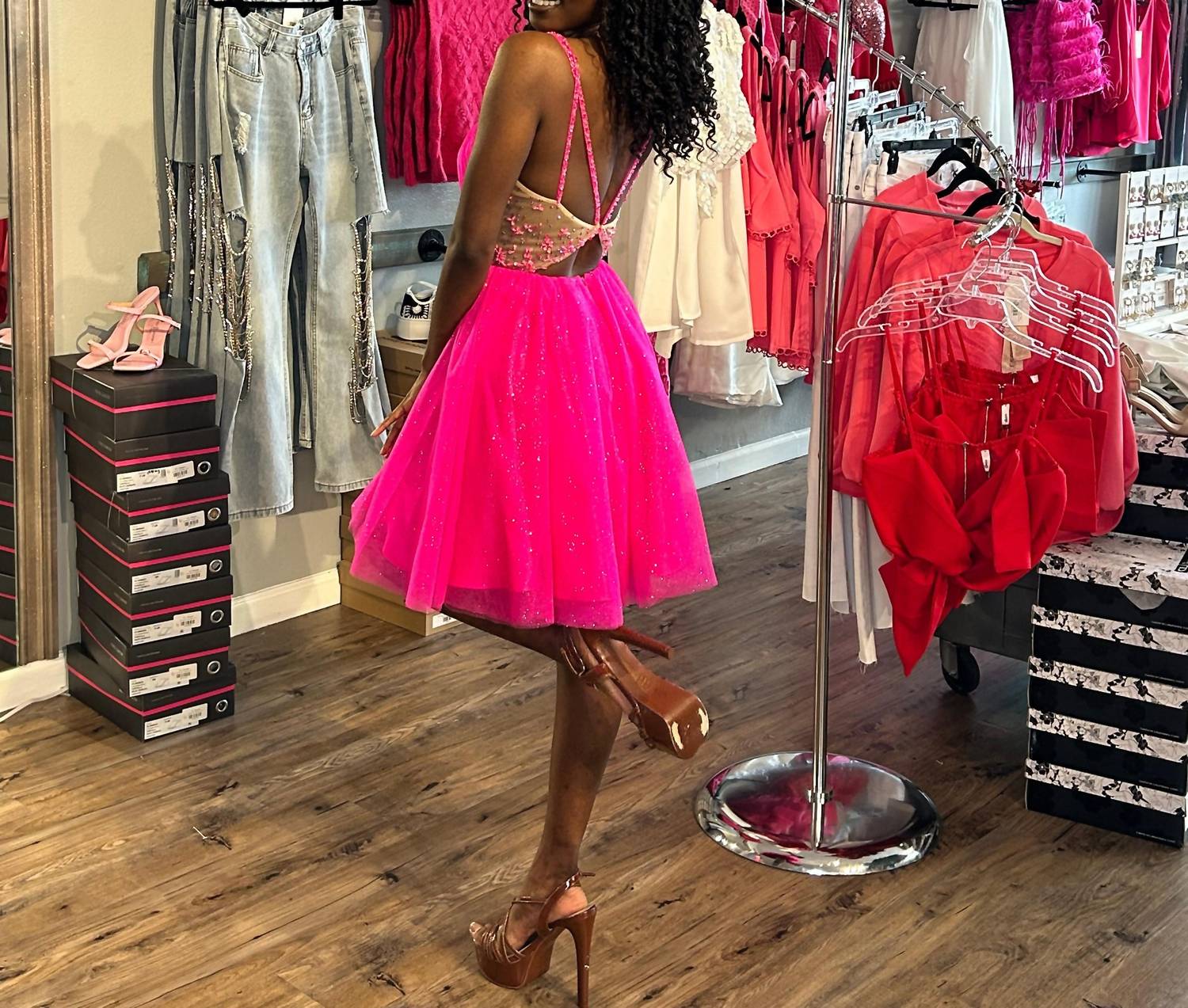 Vienna Prom - Princess Sleeveless Cocktail Dress